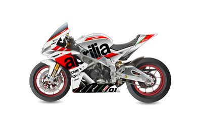 kit déco RSV4 2015 2018 blanc