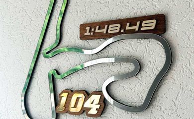 Gepersonaliseerd Circuit Silhouet