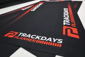 Vertical Trackdaysplanner milieumat 2meter bij 1meter