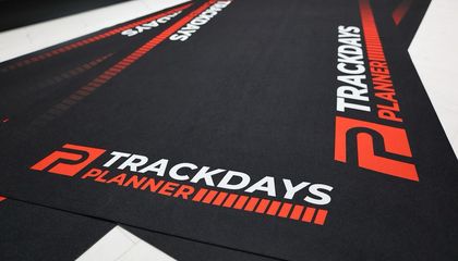 Vertical Trackdaysplanner milieumat 2meter bij 1meter